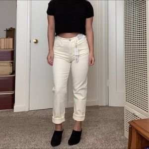 UNIQLO High Rise cigarette skinny jeans 👖